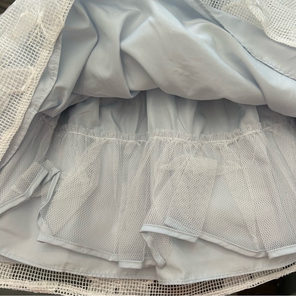 🍭Toddler occasion dress. Elegant Butterfly overlay with light blue lining 2T - Picture 3 of 10